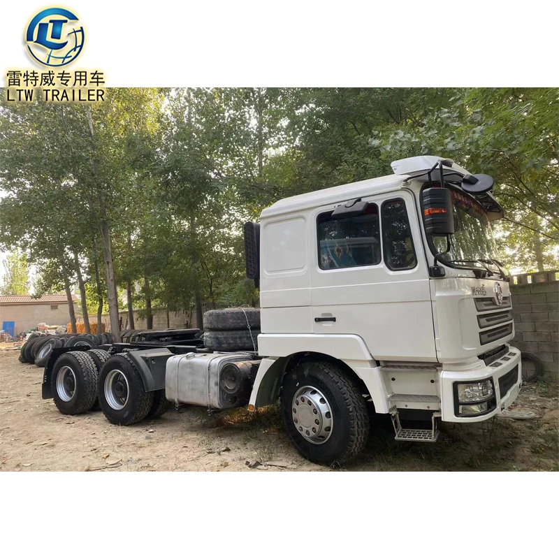 cheap price shacman  F3000 used  380hp  6x4  heavy duty truck head trailer tractor truck for sale