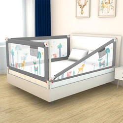 Hot Sale Child Product Adjustable Baby Safety Child Safety Bed Rail/  Baby Bed Barrier Fence Corner Side Rail Guard
