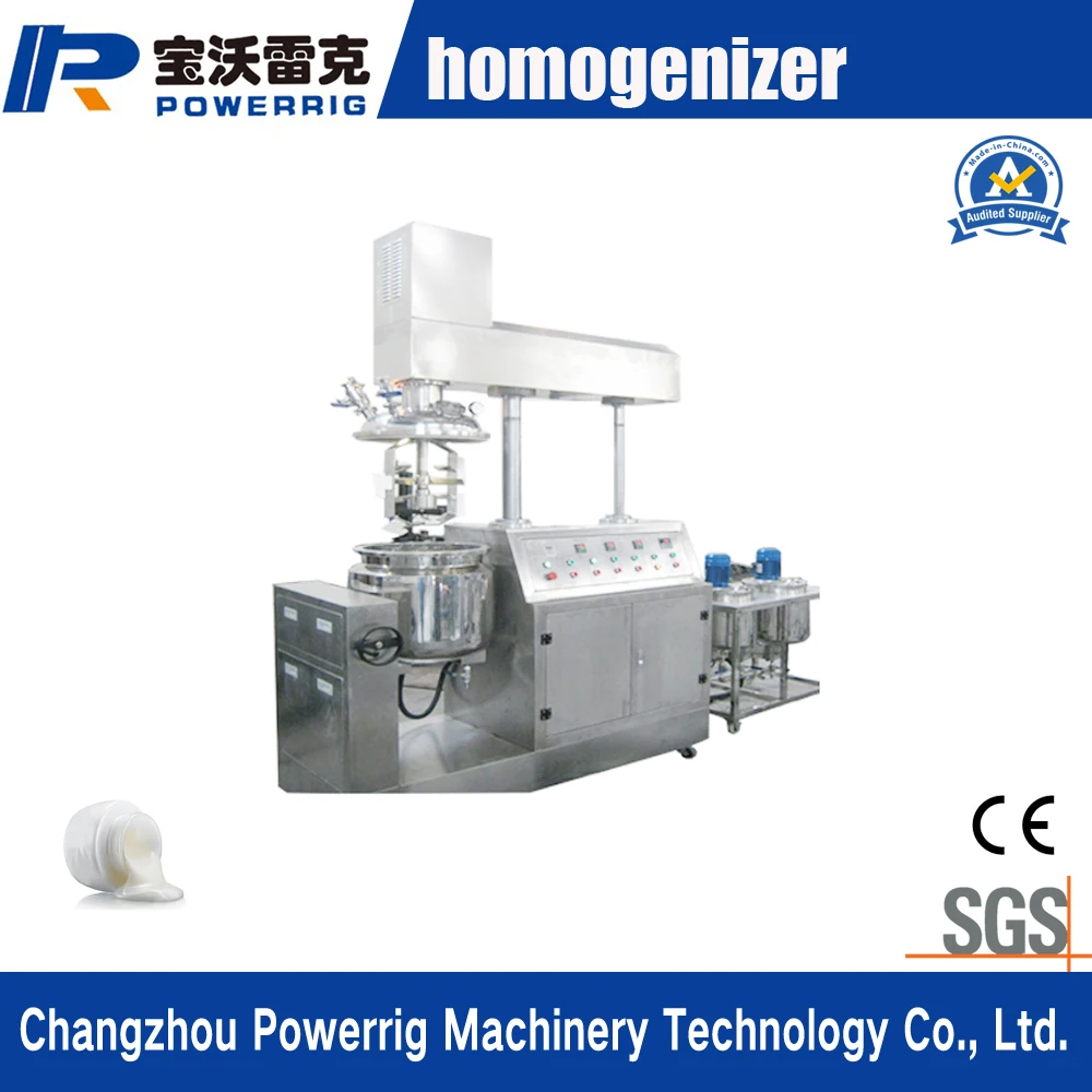 Оборудование для изготовления и нагревания, вакуумный гомогенизатор, эмульгатор, косметическая машина для смешивания крема