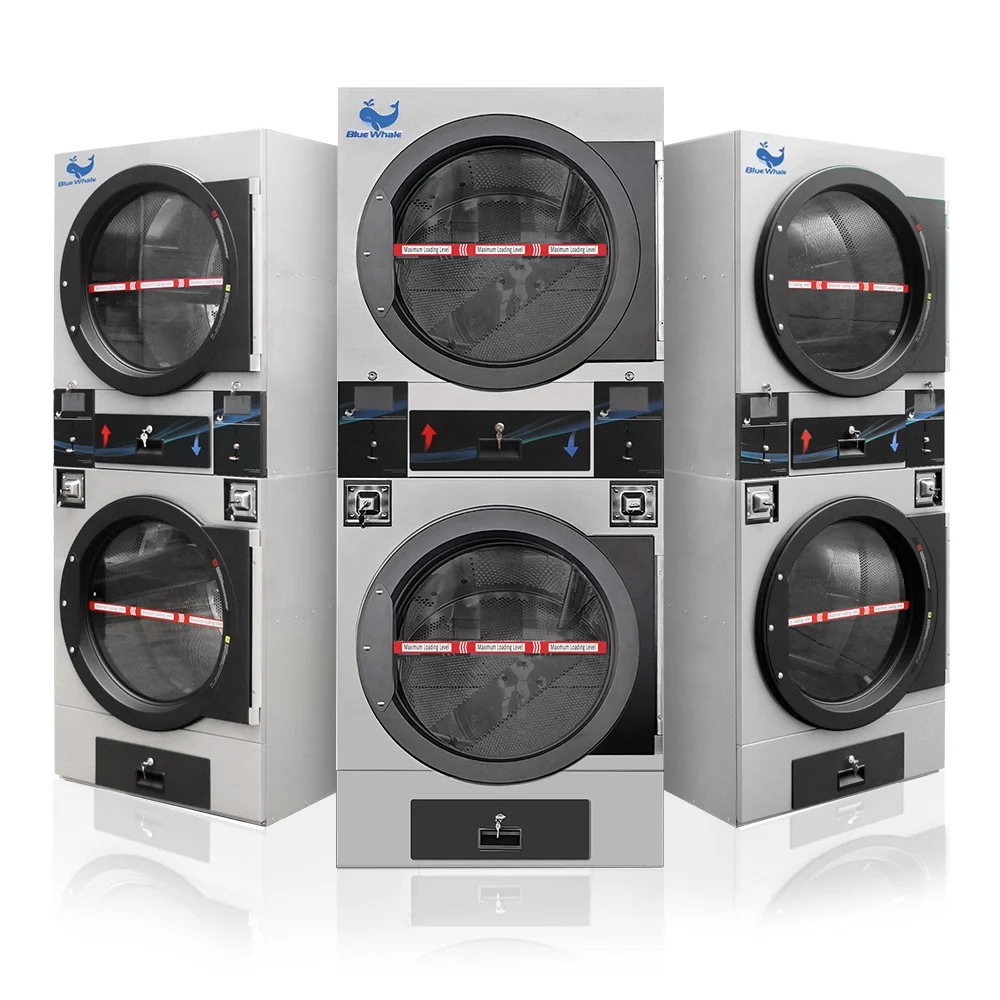 China Well-known Brand Bule Whale Large Capacity Industrial Washing Machine Laundry Equipment