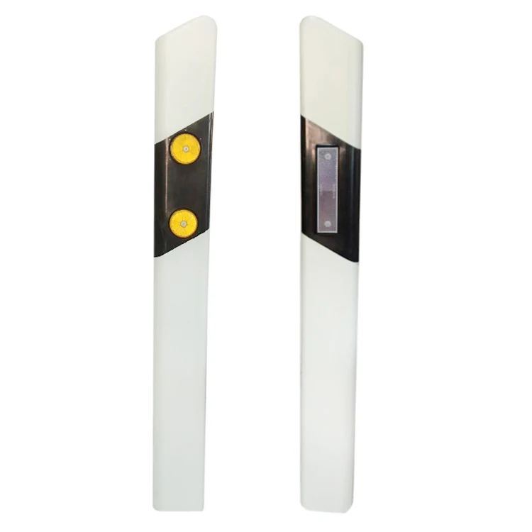 Custom Wholesale Best Selling Warning Delineator Post PVC Road Side Reflector Traffic Delineator Post Road Delineator