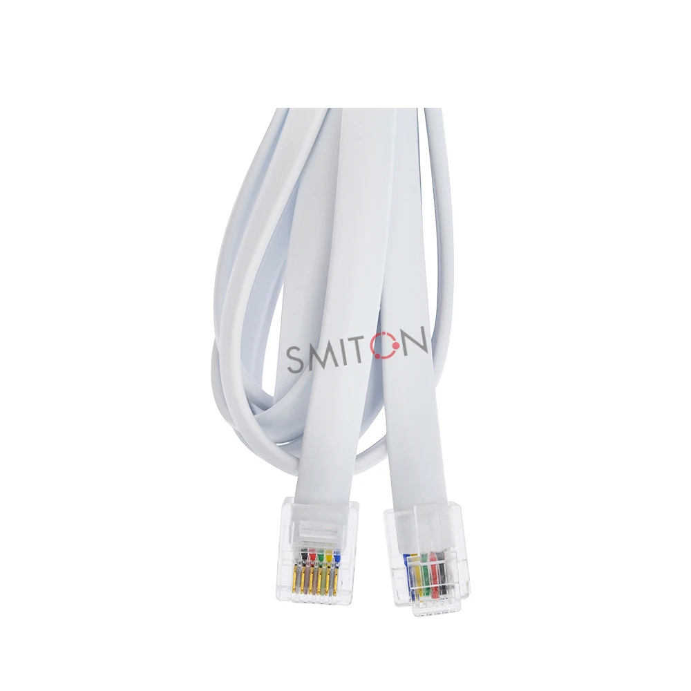 10m 15m 18m 7FT 3 FOOT rj11 telephone cable 6P4C phone cord