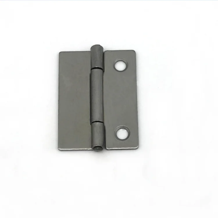 wholesale hinges Iron color Unilateral hole  Door and window furniture hinge  wooden boxes  2 hole hinge