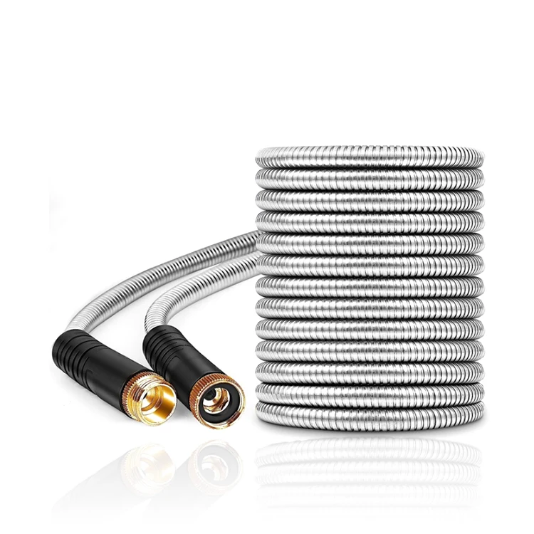 Metal Garden Hose 100ft, Stainless Steel Garden Hose 3750d1/2
