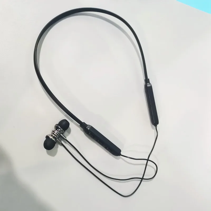 New wireless headphones halter neck stereo heavy bass 5.0 sports headphones running headphones