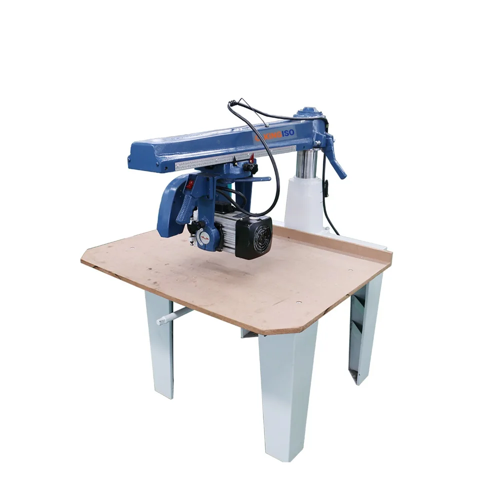 KINGISO Woodworking Radial Arm Saw Woodworking Saw Mill Machine Wood Cutting Circular Saw Cutter