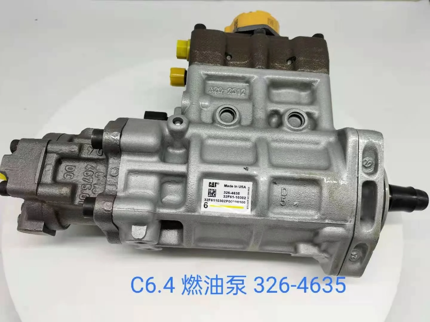 Original CAT C6.4 Engine Fuel Injector Pump 3264635 326-4635 for E320D E321D E323D Excavator fuel pump