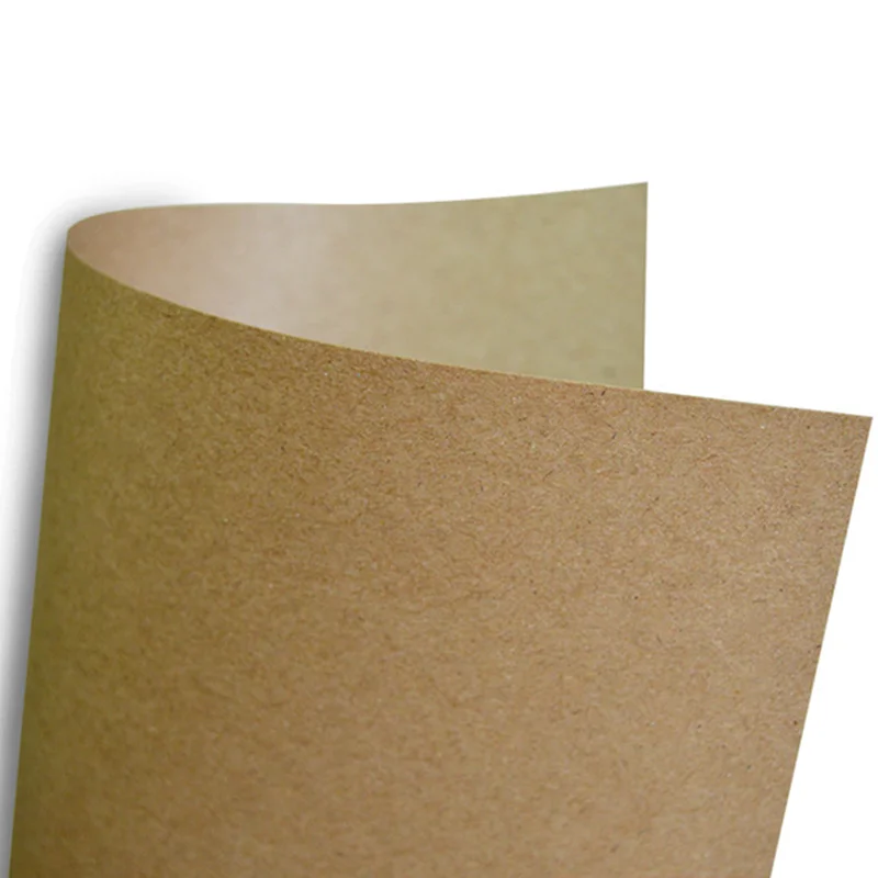 Brown jumbo rolls of virgin PE coated packaging paper rolls of kraft paper