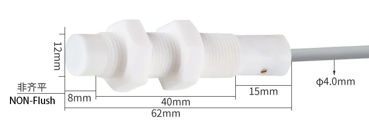 BXuan NPN PNP 6mm detection distance 24V corrosion-resistant capacitive proximity switch sensor