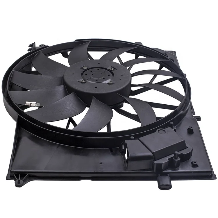 W215 W230 Radiator Cooling Fan Assembly For Mercedes W220 Electric Engine Cooling Radiator Fan 2205000293