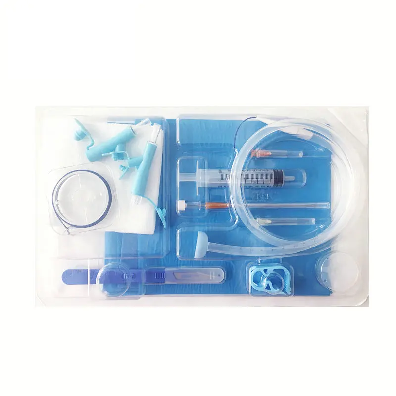 Disposable gastrostomy feeding tube / PEG percutaneous endoscopic kit