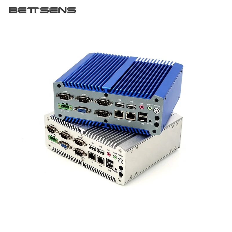 All in One I3 I5 I7 Processor Industrial PC 2020 Fanless Embedded X86 Computer Status Storage