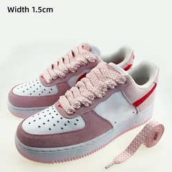 2023 модная мужская повседневная обувь широкие кружева 1,5 см/2 см/3 см в богемном стиле плоские плетенные шнурки