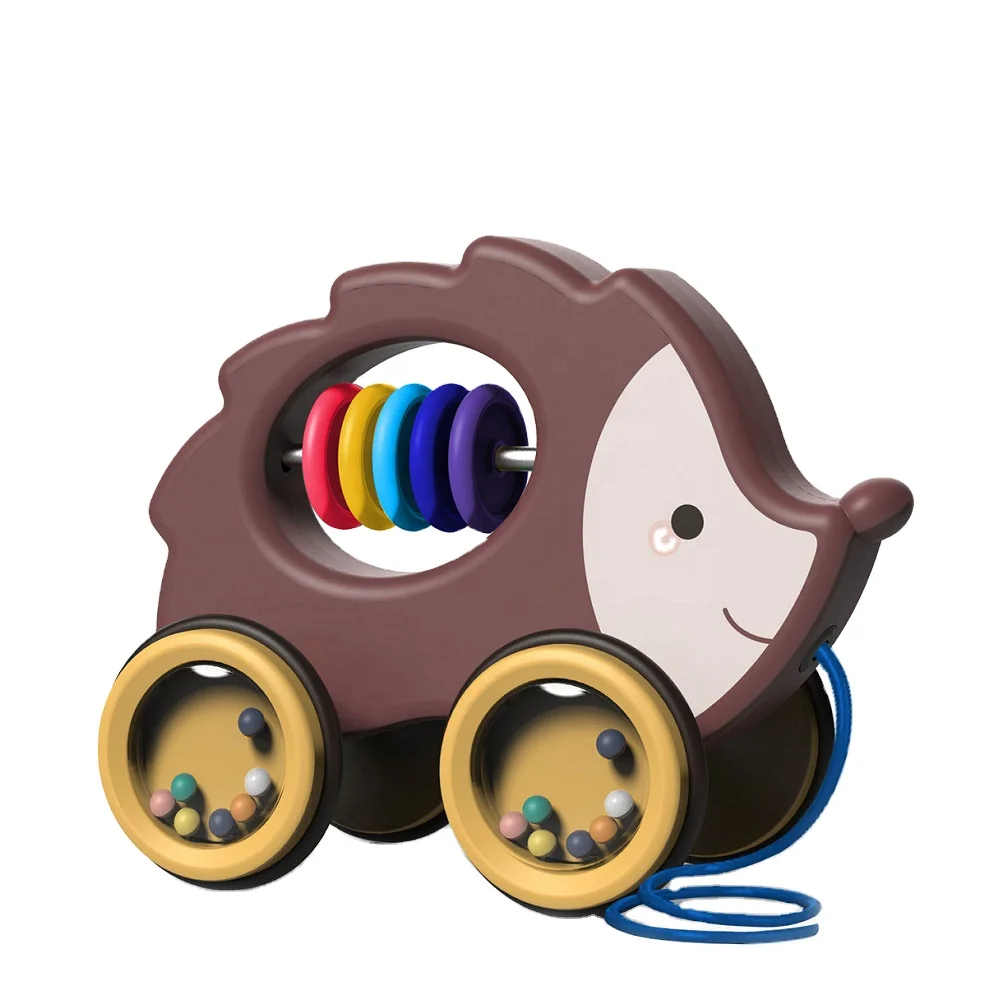 2024 New First Step Pull Toy for Walking infants and Toddlers, Attractive Design cute Educational Toys