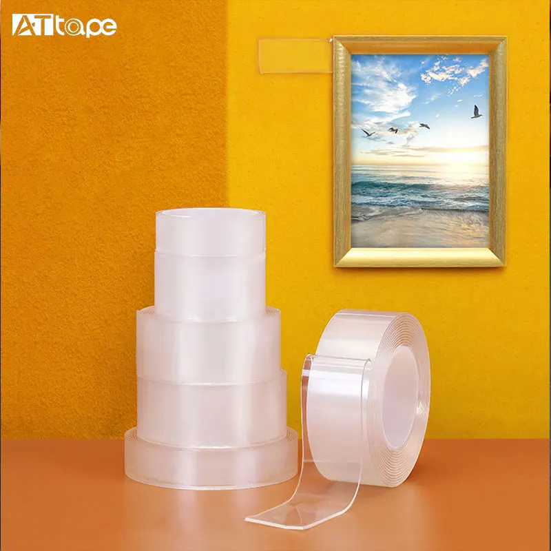 Clear Removable Double Sided Adhesive Acrylic Foam Tape Nano Tape