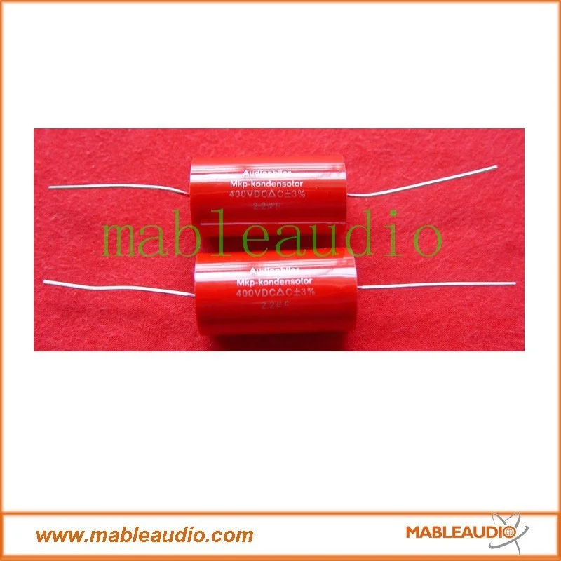 400V 2.2uFaudio capacitors polypropylene mkp 2.2uf - 400 v - +/- 3%