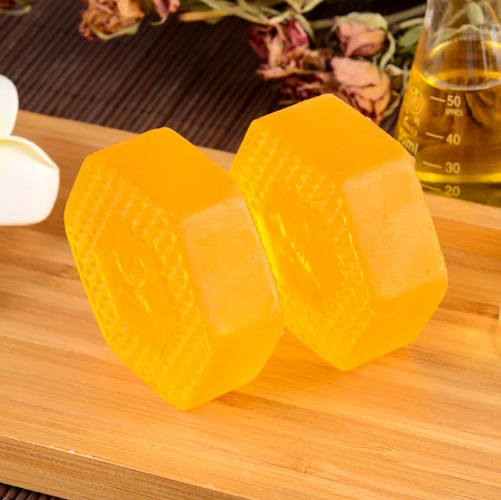 Wholesale handmade organic honey soap natural beeswax honey soap moisturizing face clean body wash coconut whitening honey soap