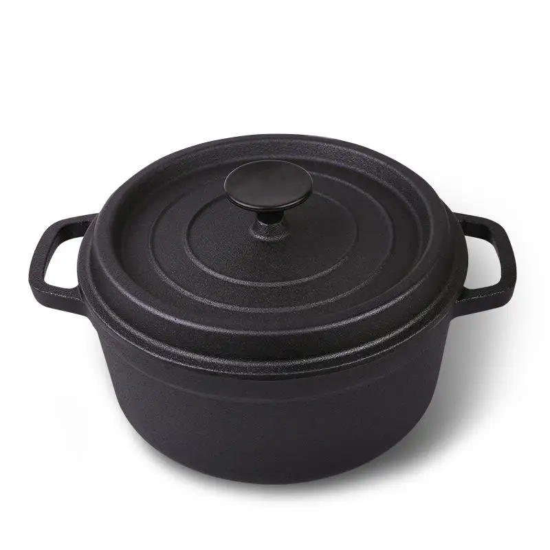 Cast Iron dutch oven dutch Cast Iron Pot with Non Stick Enamel Coating cast Iron pot