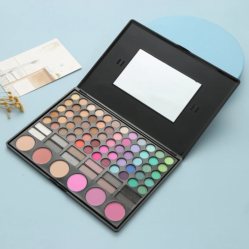 
Fashion European and American 78 colors eye shadow set decoration blush palette cosmetics makeup eye shadow palette 