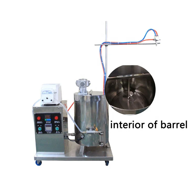 Tablet coating candy milk slice coloring automatic  sprayer machine