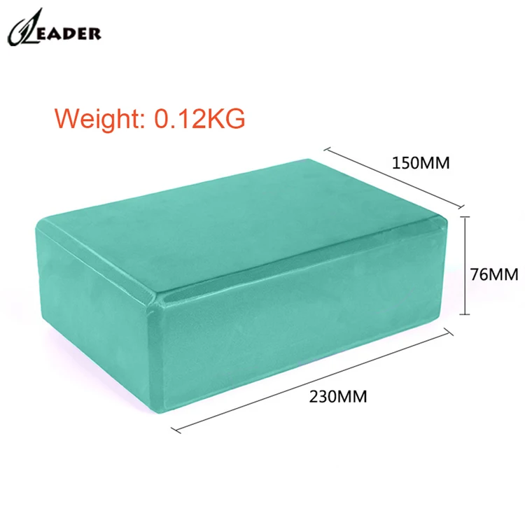 High Density Eva Foam Customized Logo Block De Yoga 4X6X9 Custom Marble Yoga Accessories Yoga Block