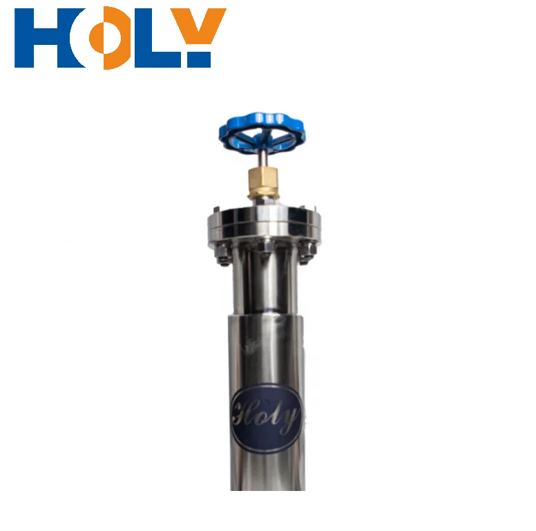 
DN100-150 Vacuum Insulated Shut off Valve which controls Liquid Argon in Vacuum Pipe 