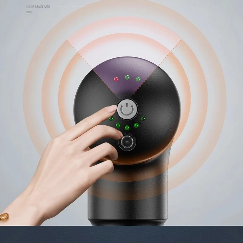 12V cordless sports massage gun with battery