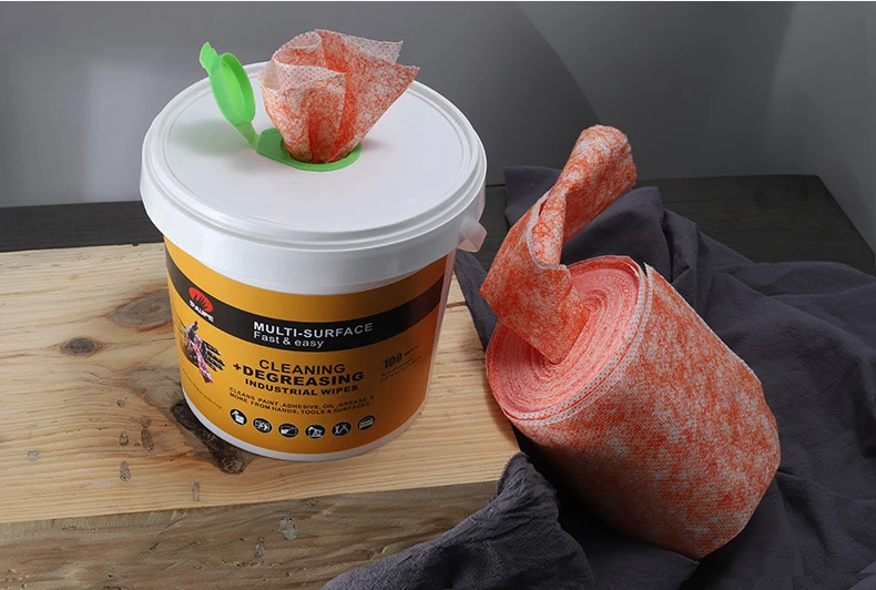 Fast and easy industrial wet wipes multipurpose industrial wipes