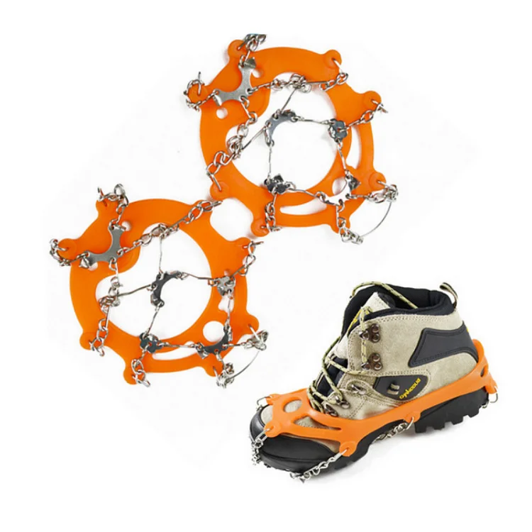 Anti Slip Snow Shoe Spikes Winter Anti Slip Ice Grips Cleats Crampons Climbing Outdoor Shoe Crampons