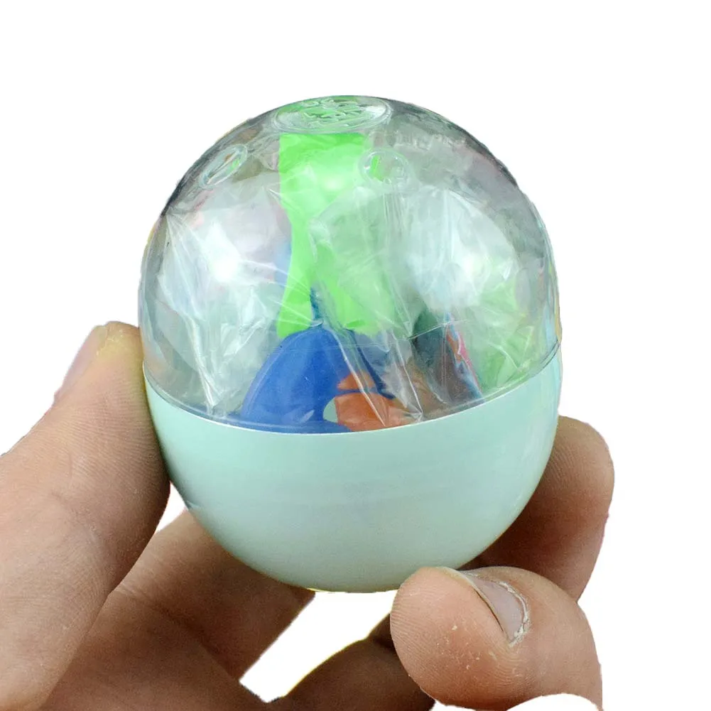 55mm Diameter Transparent Plastic Ball Capsule Toys with inside toys for Vending Machine