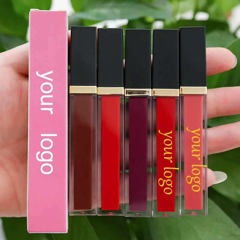 Оптовая продажа, Oem, макияж, набор веганских блесков для губ, фирменная марка, набор матовых помад, помада с логотипом, жидкая помада, 52 Цвета