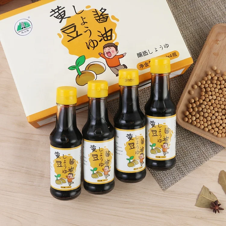 Non-GMO soy sauce seasoning brewing