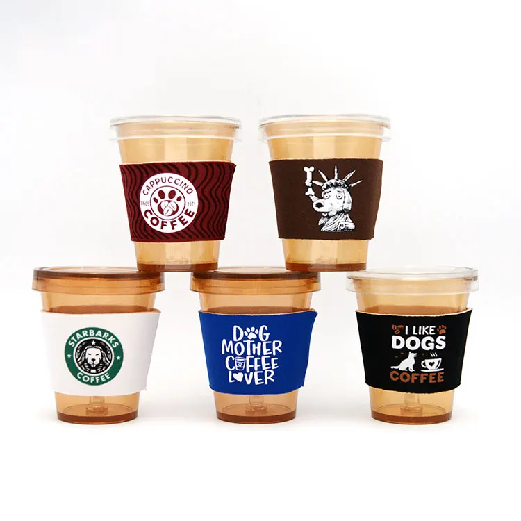 Wholesale Design Customized Starbarks Coffee Cup Squeaky TPR Rubber Chew Dog Toy For Dog