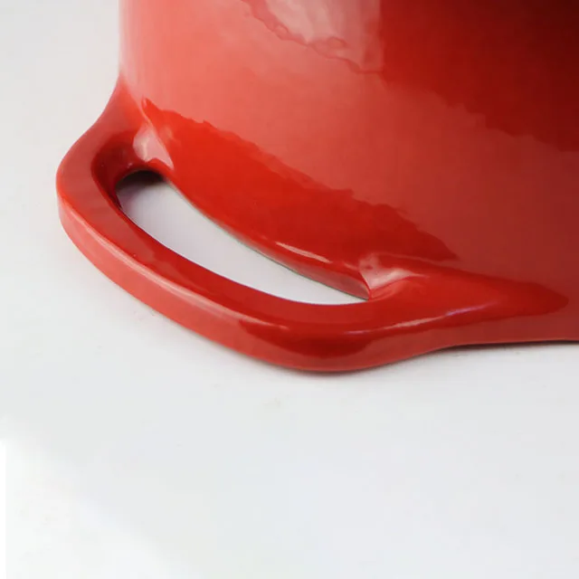 Manufacturers Wholesale Multi-function Stew Enamel Pot Cast Iron Soup Pot Can Be Customized