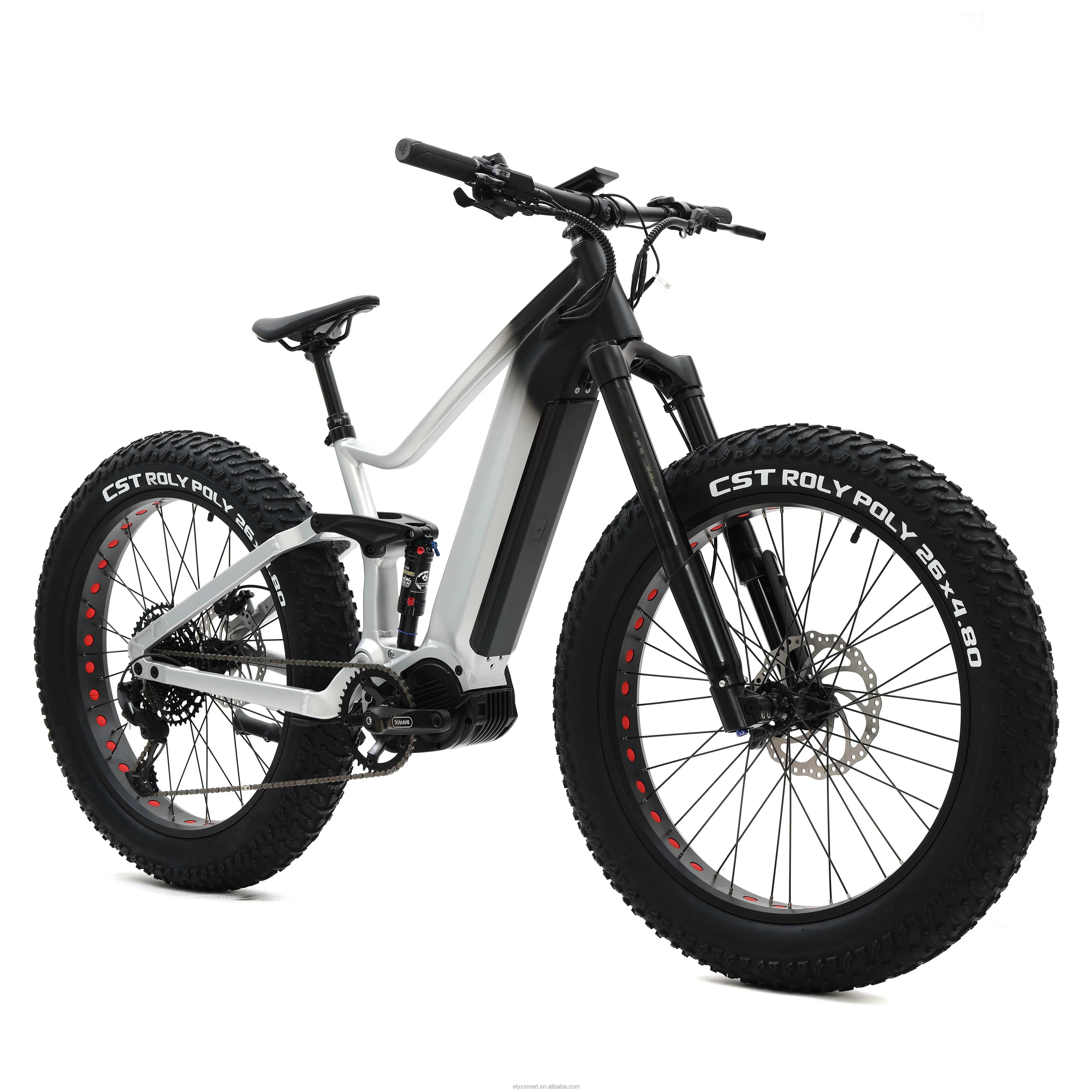 Оптовая Продажа с завода E MTB полная подвеска 26-дюймовая Толстая шина для взрослых горный велосипед M620 ультра 1000 Вт Средний мотор электрический