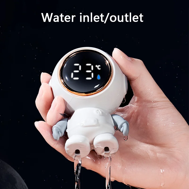 Fahrenheit degree centigrade floating instant read wireless digital household baby bath electronic water astronaut thermometer