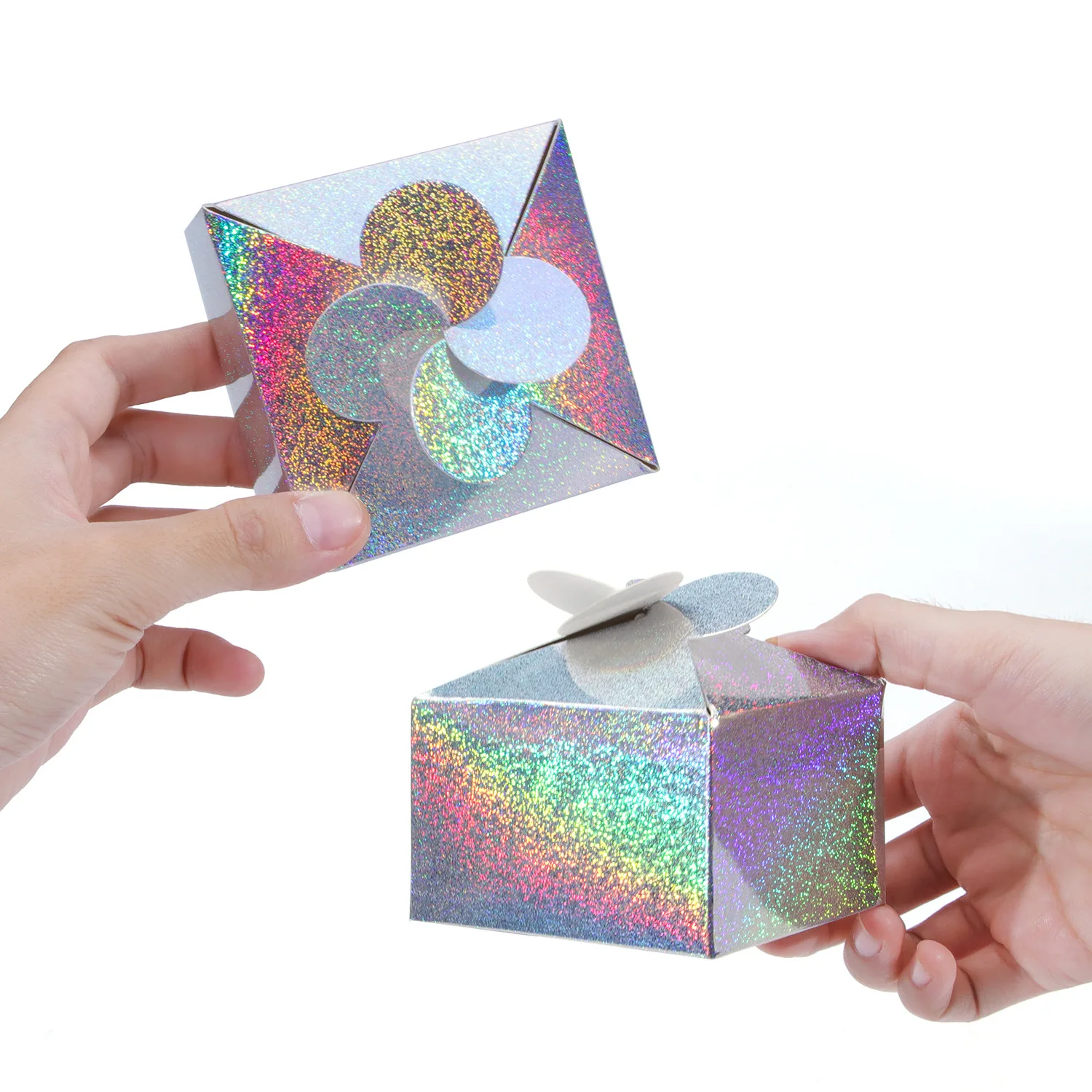 Customized Handmade Soap Aromatherapy Mooncake Candy Packaging Kraft Color Laser Paper Gift Box