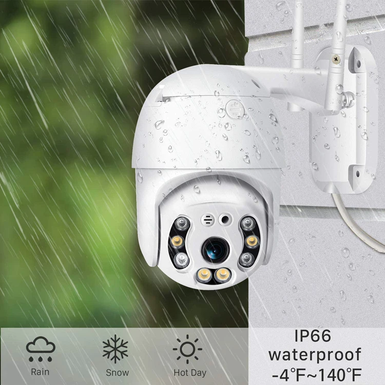  Наружная Водонепроницаемая камера с 5-кратным увеличением Boavision Ball IP Wifi PTZ P2P Облачное приложение ICSEE