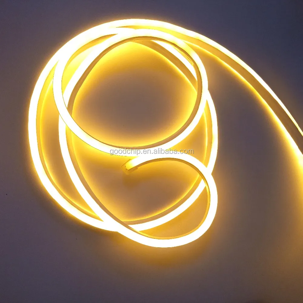PVC Lamp Body Material and LED Light Source white warm white 8x16 smd 2835 flexible led neon light 220V