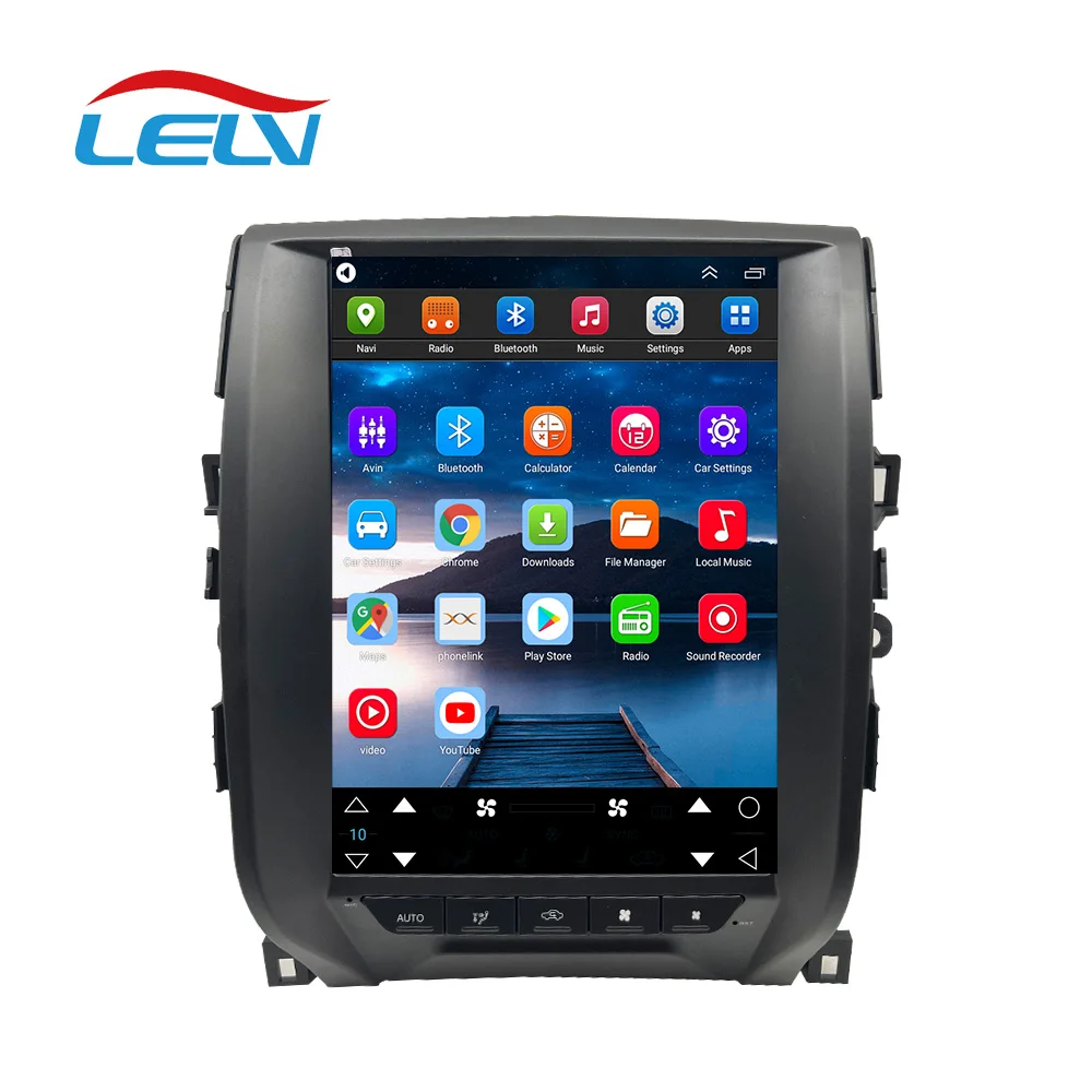 LELV Android 13 12.1 InchVertical Style 8 Core Newest System Car Dvd Touch Stereo Player Screen For Toyota Mark X Reiz 2010-2013