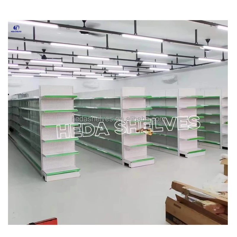 Custom Pharmacy Shelves Modular Fixtures Medical Shop Display Rack Professional Health Care Pharmacy Shop Interior Design Decor