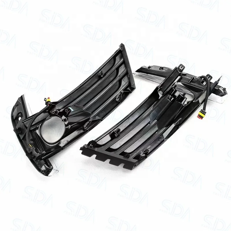 FORSIDA  FOR TOYOTA COROLLA 2017-2018 LED Light Bar DRL Daylight Day Time Running Light Fog Lamp Cover w/Wiring