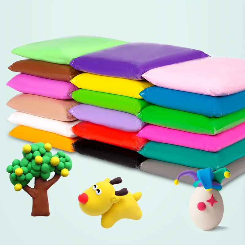  Прямая продажа красочная глина детские развивающие игрушки «сделай