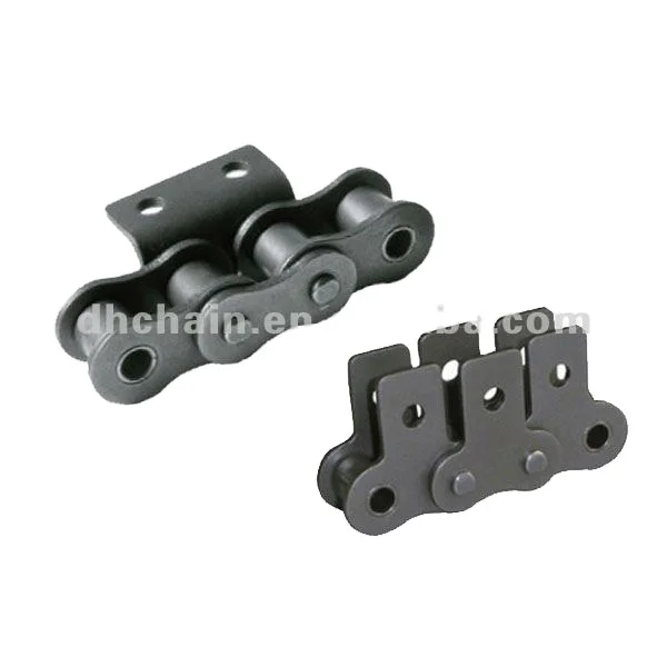 Конвейерная цепь с коротким шагом с креплением