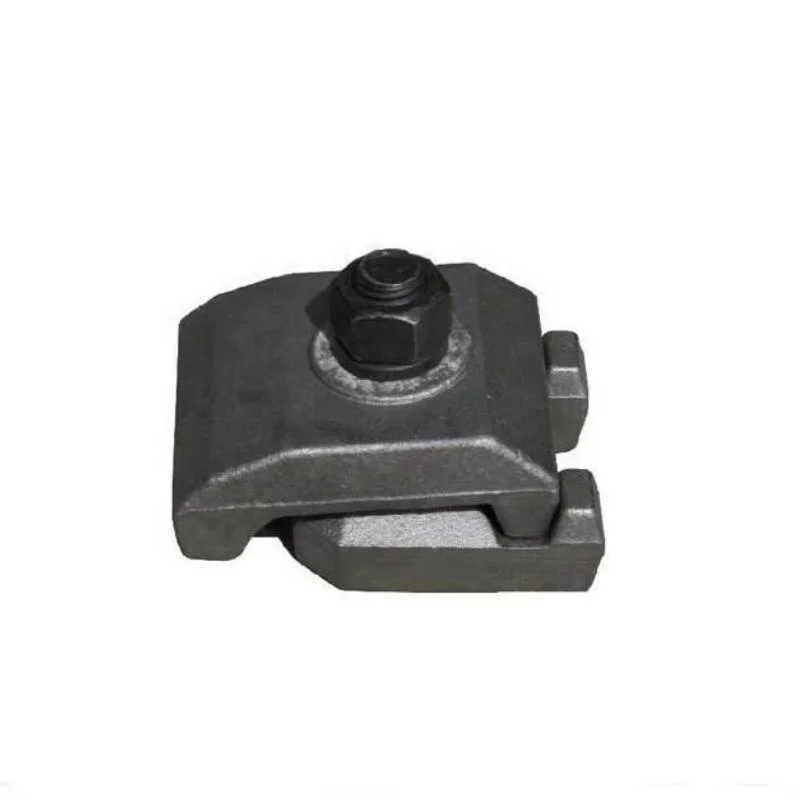 Hot Sale Railway Fastener Rail Clip Railroad Fixing Clip High Strength Steel Crane Rail Clamp