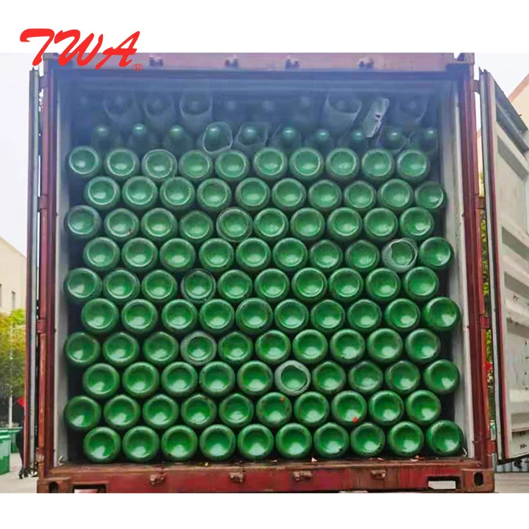 High pressure 2L/5L/8L/10L/13.4L/20L/30L/50L medical oxygen cylinder price oxygen/co2/argon gas cylinders
