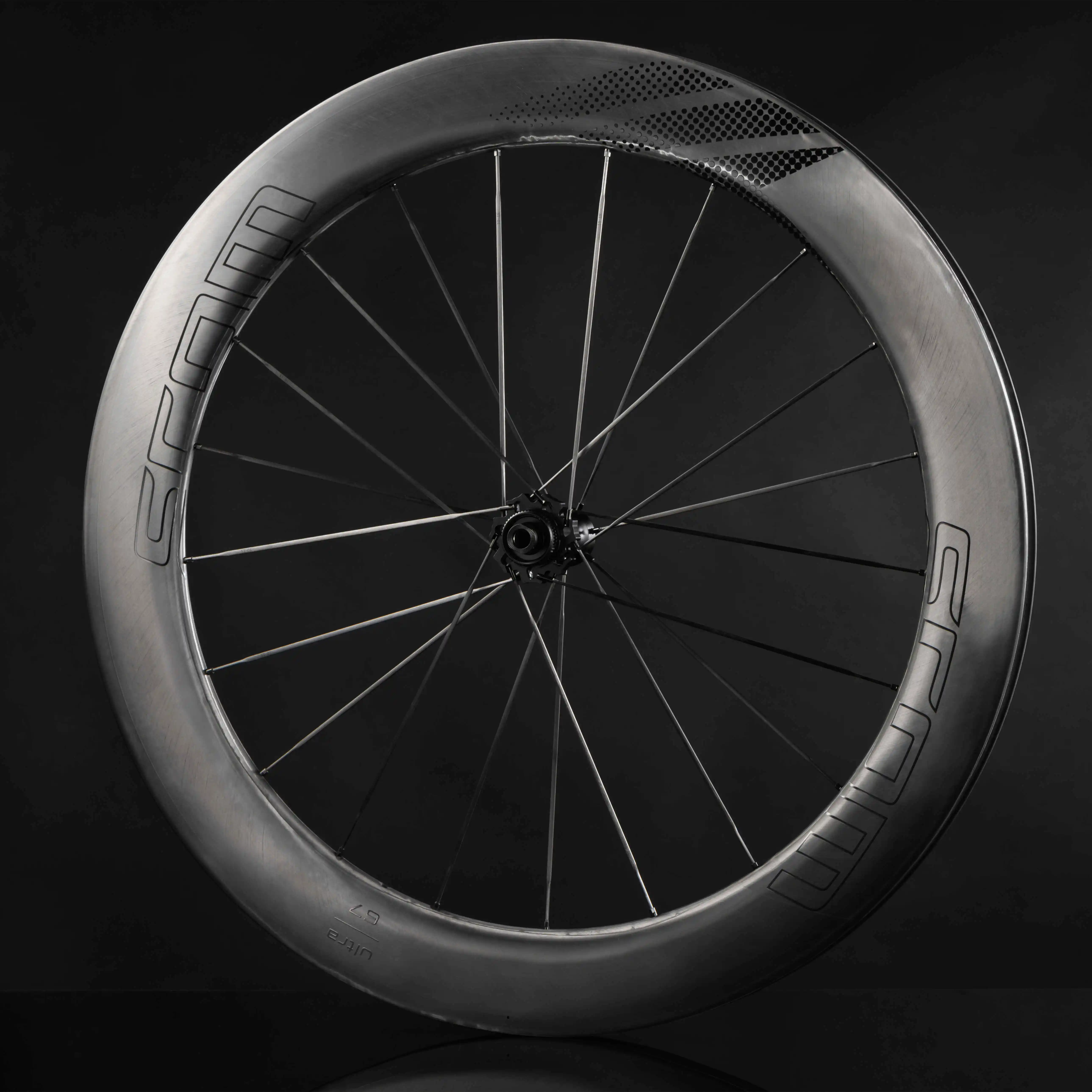 Набор углеродных колес 700C бескамерный дисковый клинчер