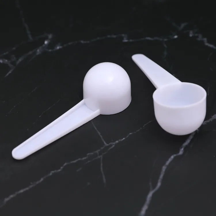 factory food grade 10g 20ml plastic clear pink Coffee measuring spoons long handle Mini milk powder Scoops