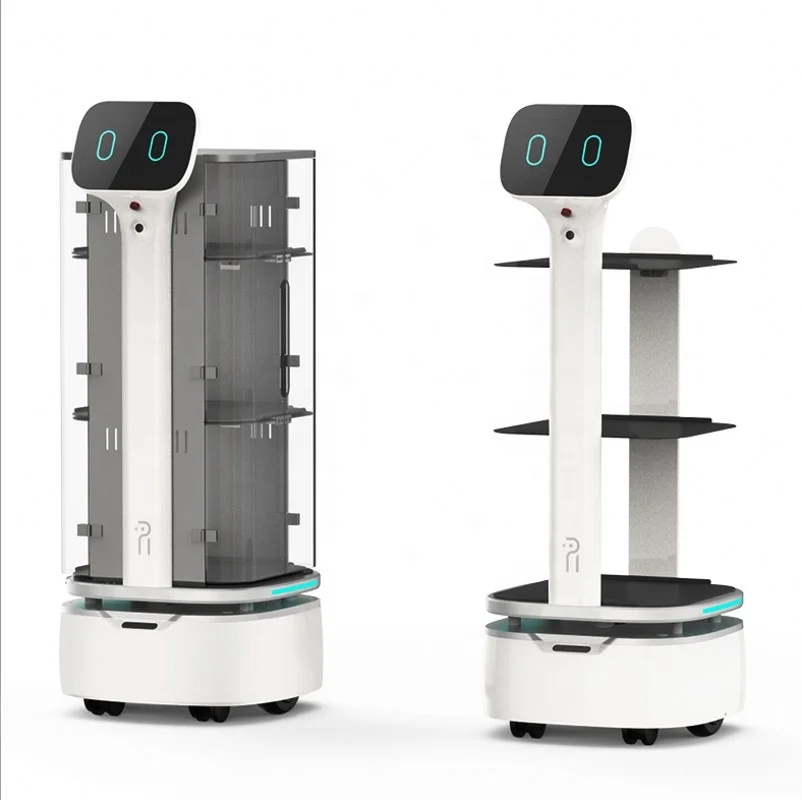High Quality Service Robot Food Delivery Robot Waiter For Hotel Restaurant Coffee Shop Hospital