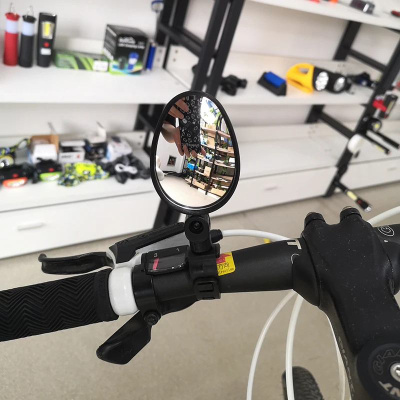 Factory Wholesale Hot Selling Bicycle  Cycling Rear View  PPS ABS PVC Bike rearview mirror Bicycle Accessories for bicycle